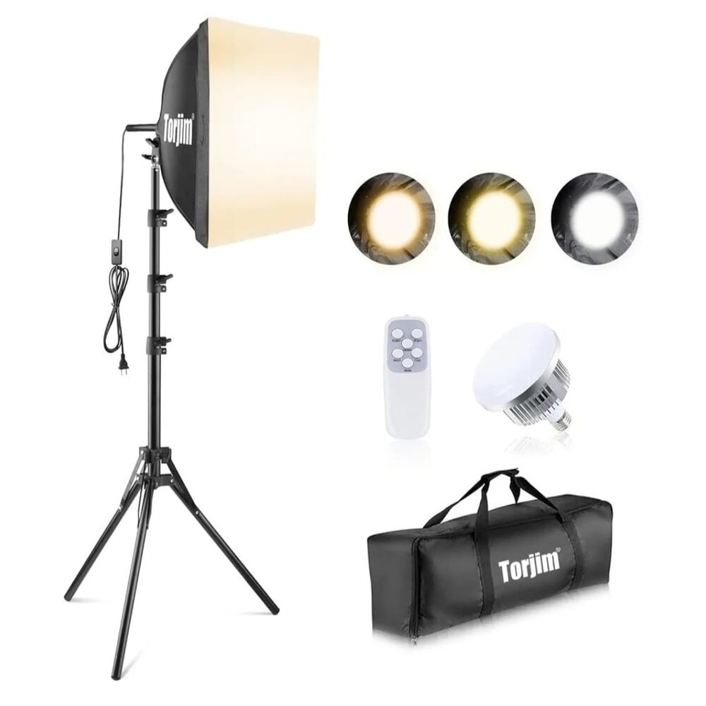 Softbox Photography Lighting Kit,‎ 16'' x 16'' Professional Softbox